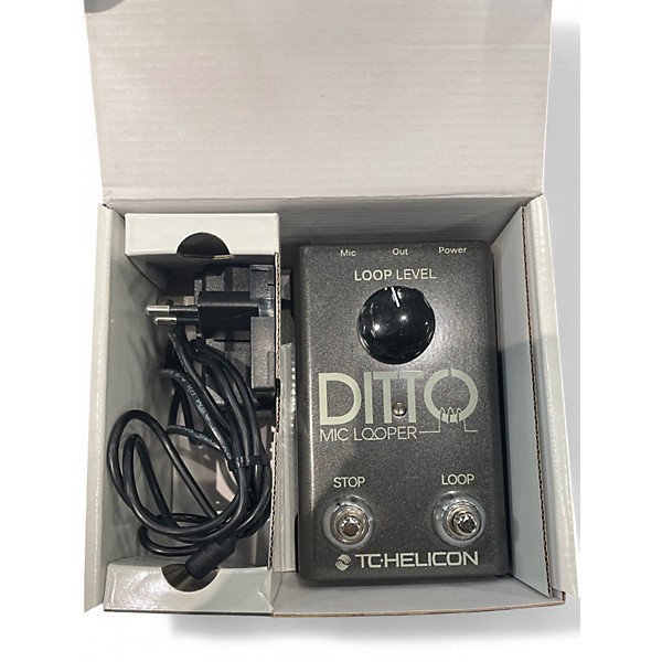 Used TC Helicon DITTO MIC LOOPER Pedal