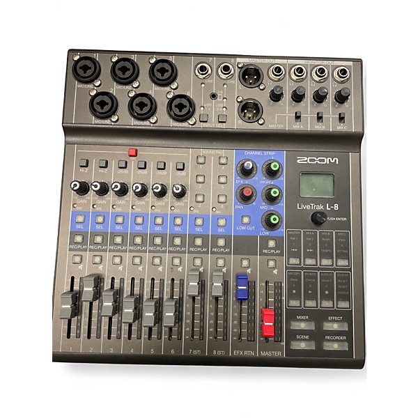 Used Zoom LiveTrak L-8 Digital Mixer