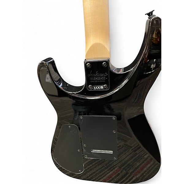 Used Jackson JS20 DKQ Trans Green Solid Body Electric Guitar