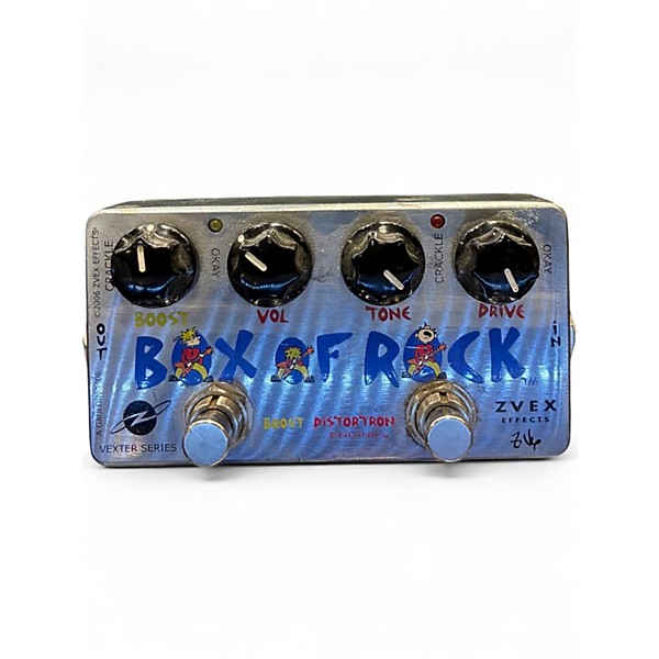 Used ZVEX Box Of Rock Distortion Boost Effect Pedal