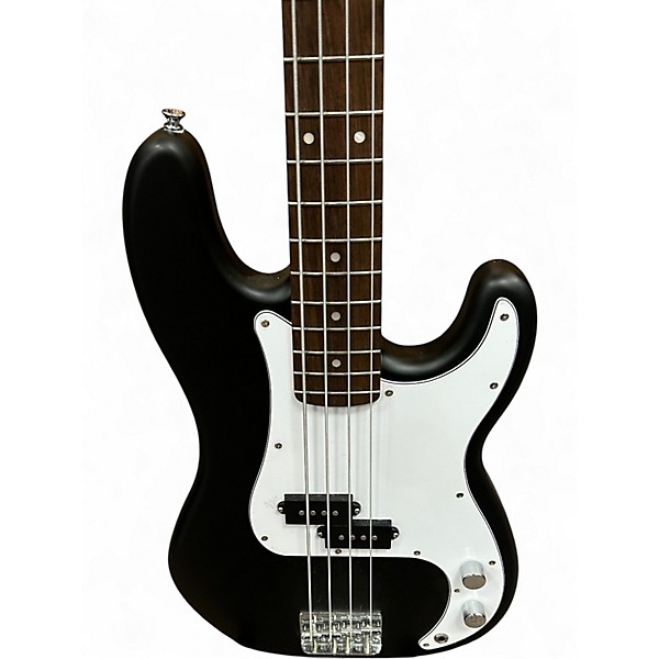 Used Squier precision Black Electric Bass Guitar