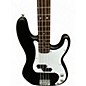 Used Squier precision Black Electric Bass Guitar