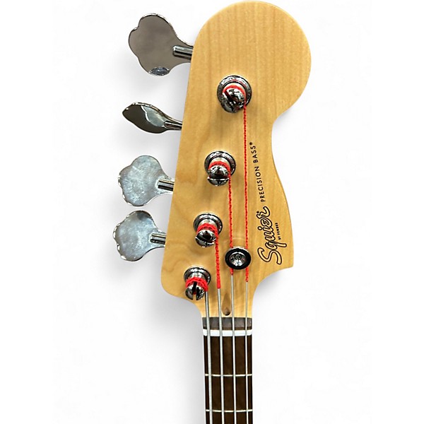 Used Squier precision Black Electric Bass Guitar