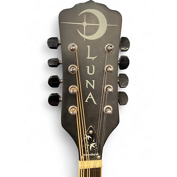 Used Luna MOONBIRD Black Mandolin