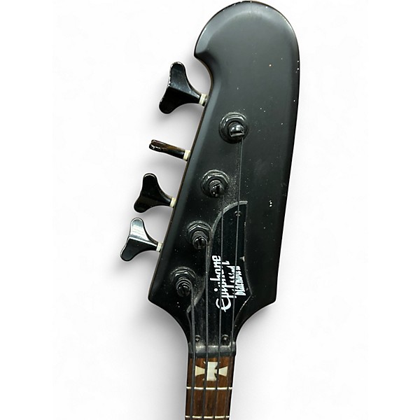 Used Epiphone Nikki Sixx Signature Blackbird Black Electric Bass Guitar