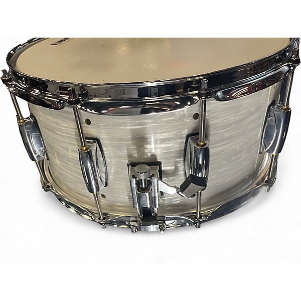 Used Crush Drums & Percussion 14in SUBLIME SERIES SNARE Pearl White Drum