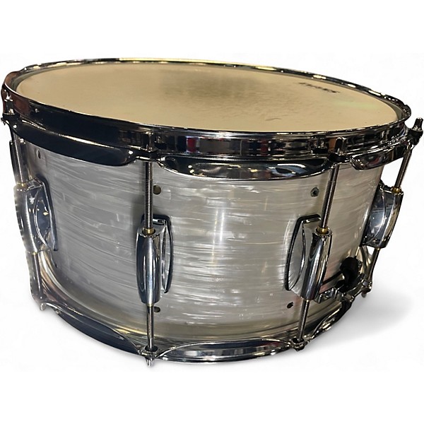 Used Crush Drums & Percussion 14in SUBLIME SERIES SNARE Pearl White Drum