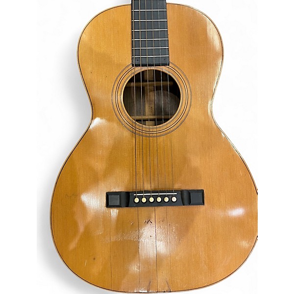 Vintage 1890s Washburn new model Natural Acoustic Guitar