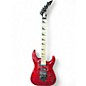 Used Jackson JS34Q Dinky Trans Red Solid Body Electric Guitar thumbnail