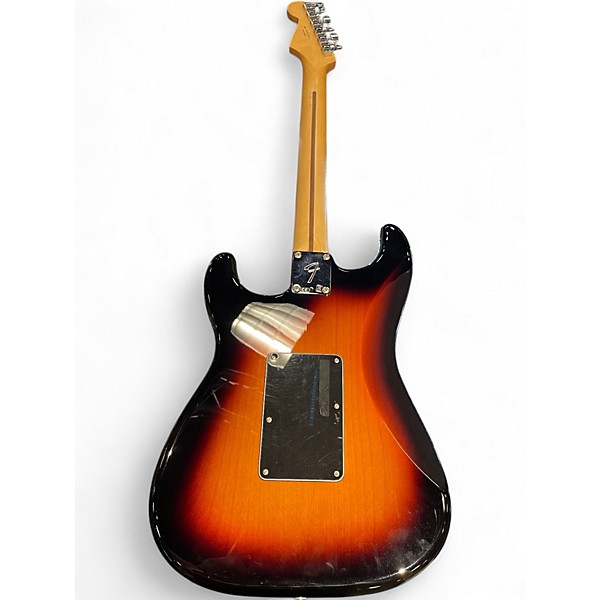 Used Fender Player Stratocaster HSS Floyd Rose 2 Tone Sunburst Solid Body Electric Guitar