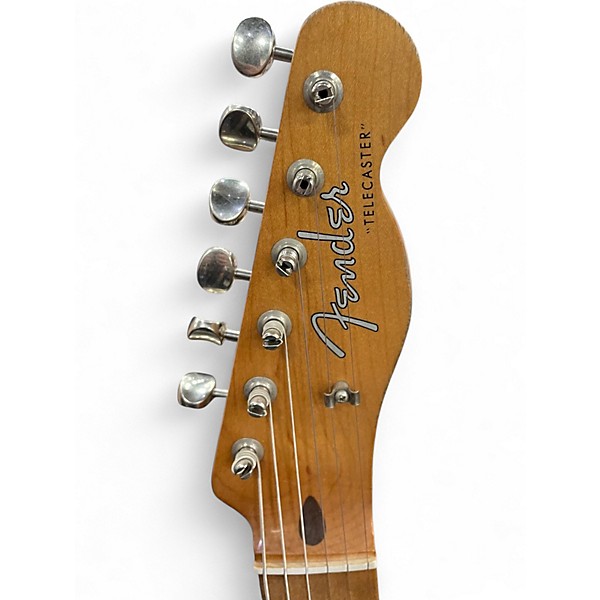 Used Fender J MASCIS TELECASTER BLUE SPARKLE Solid Body Electric Guitar