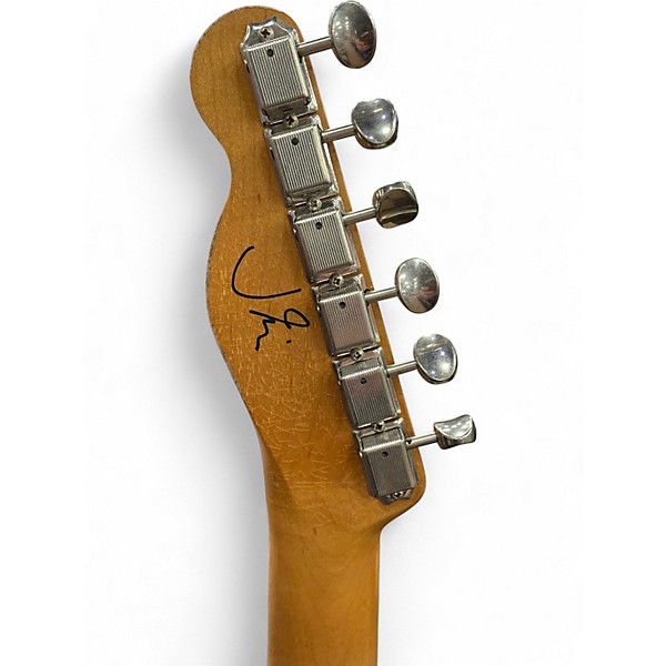 Used Fender J MASCIS TELECASTER BLUE SPARKLE Solid Body Electric Guitar