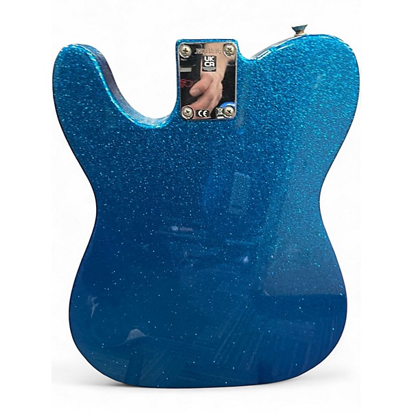 Used Fender J MASCIS TELECASTER BLUE SPARKLE Solid Body Electric Guitar