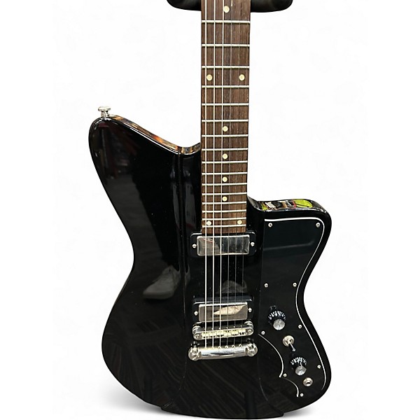Used Rivolta Mondata Junior Black Solid Body Electric Guitar