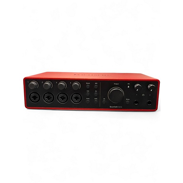 Used Focusrite Scarlett 18i16 gen 4 Audio Interface