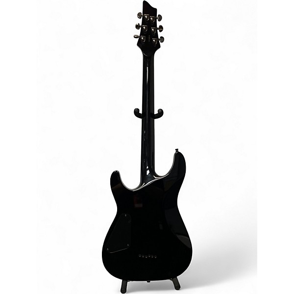 Used Schecter Guitar Research Blackjack C1 Black Solid Body Electric Guitar