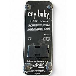 Used Dunlop GCB95 Original Crybaby Wah Effect Pedal