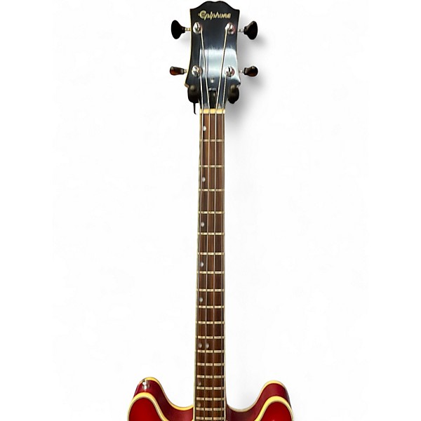 Used Epiphone EA 260 Trans Red Electric Bass Guitar