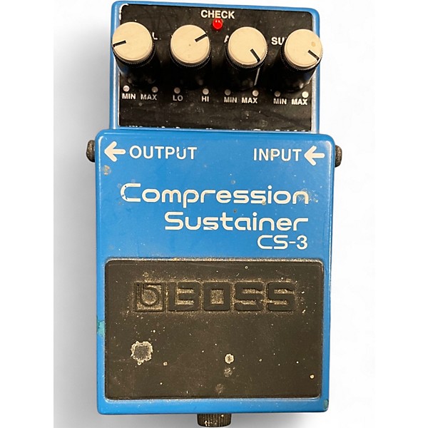 Used BOSS CS3 Compressor Sustainer Effect Pedal