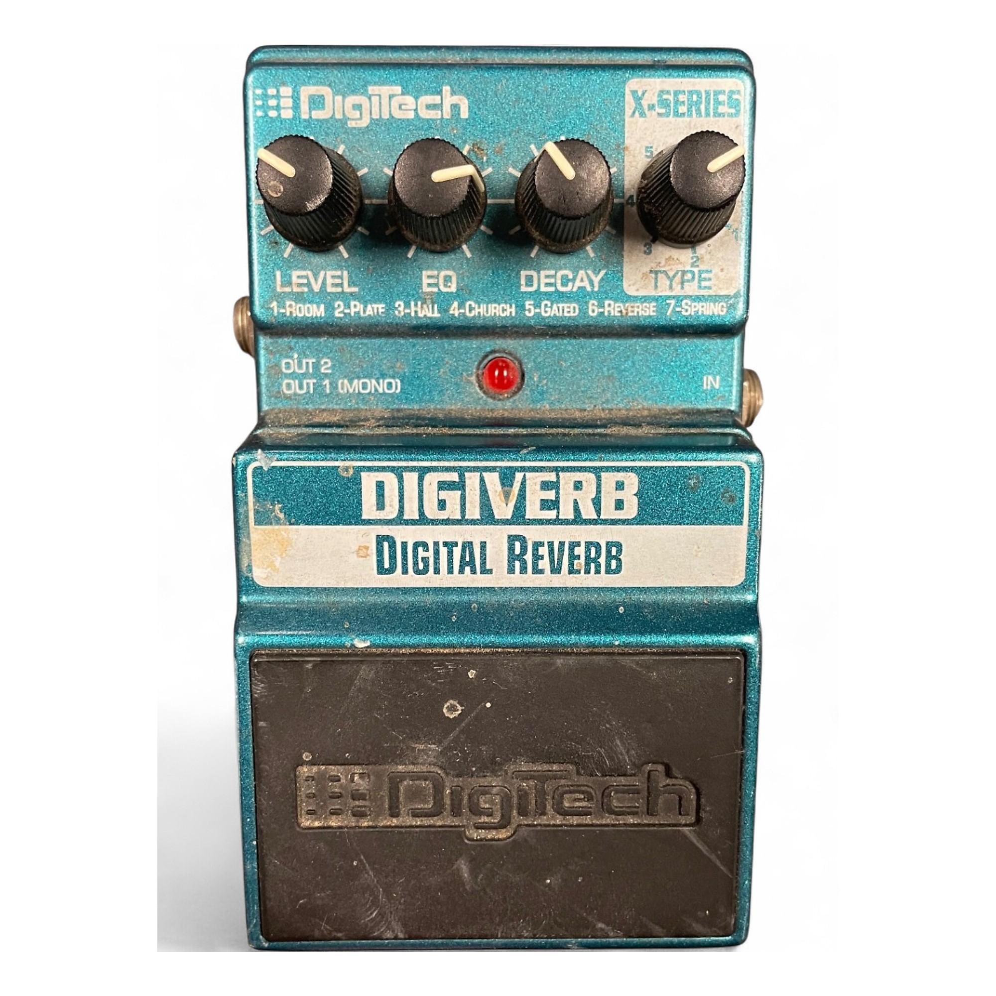 ギター DigiTech DIGIVERB Used DigiTech DigiVerb Effect Pedal | Guitar Center