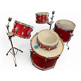 Used Gretsch Drums 5 Piece Energy red Drum Kit