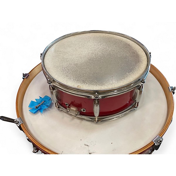 Used Gretsch Drums 5 Piece Energy red Drum Kit