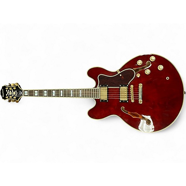 Used Epiphone Sheraton II Pro wine red Hollow Body Electric Guitar