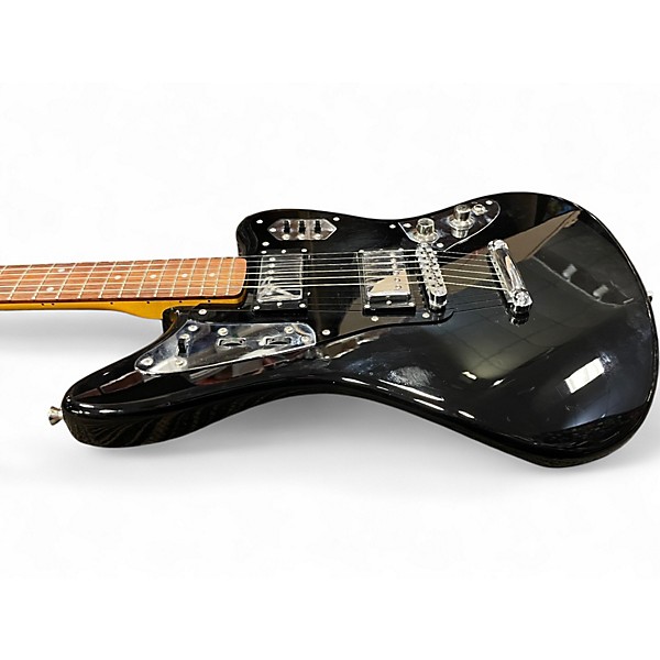 Used Fender Jaguar Special HH MIJ Black Solid Body Electric Guitar