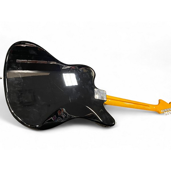 Used Fender Jaguar Special HH MIJ Black Solid Body Electric Guitar