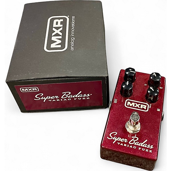 Used MXR Super Badass Variac Fuzz Effect Pedal