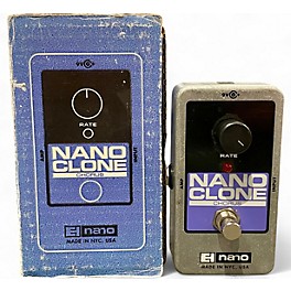 Used Electro-Harmonix Nano Clone Chorus Effect Pedal