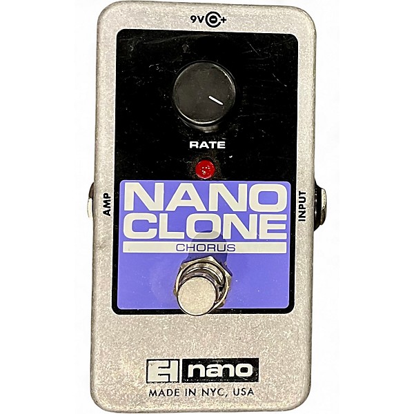 Used Electro-Harmonix Nano Clone Chorus Effect Pedal
