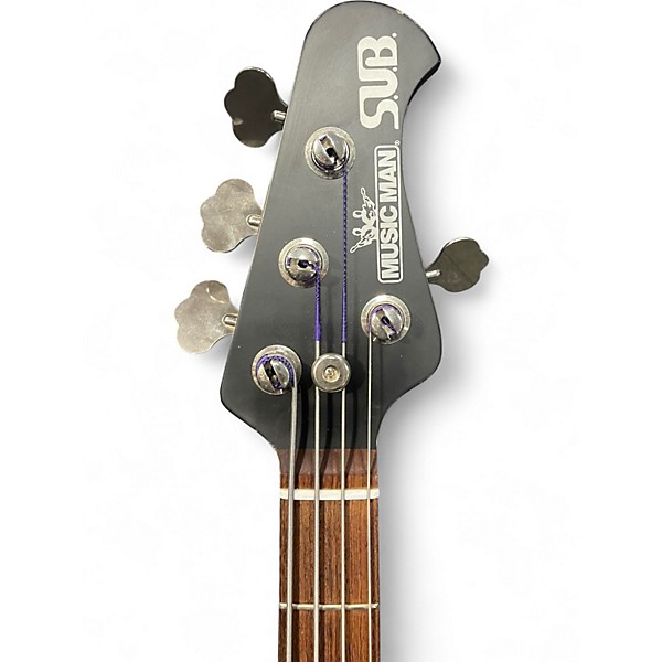 Used Ernie Ball Music Man Stingray SUB Bass Textured Black Electric Bass Guitar
