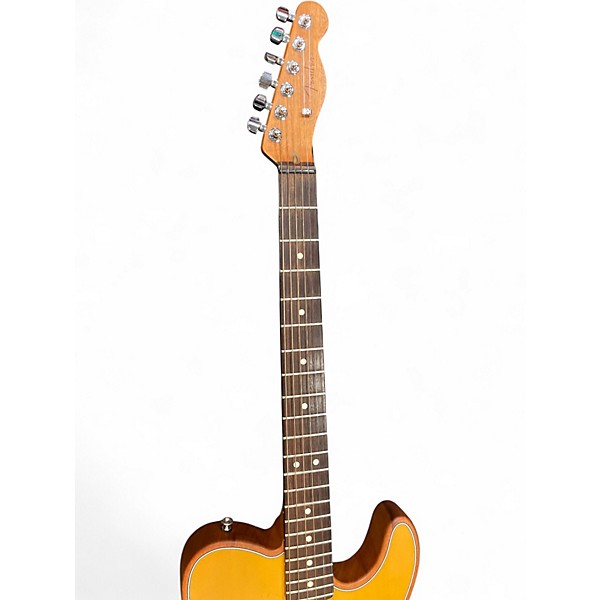 Used Fender Acoustasonic Player Telecaster Amber Acoustic Electric Guitar