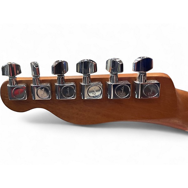 Used Fender Acoustasonic Player Telecaster Amber Acoustic Electric Guitar