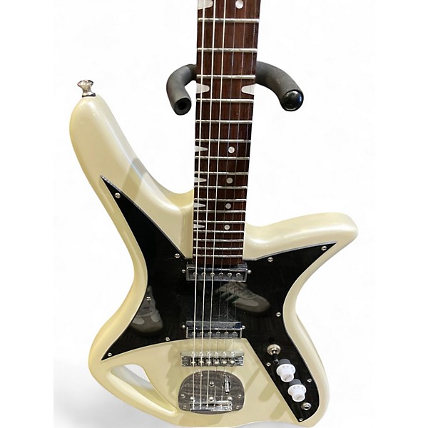 Used Eastwood Telstar White Solid Body Electric Guitar