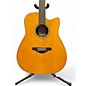 Used Yamaha FGCTA Natural Acoustic Electric Guitar
