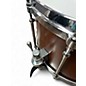 Used SJC 14in 8"x14" Snare Drum in Mahogany Satin Stain Brown Drum