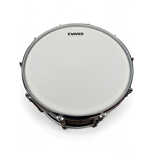 Used SJC 14in 8"x14" Snare Drum in Mahogany Satin Stain Brown Drum