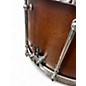 Used SJC 14in 8"x14" Snare Drum in Mahogany Satin Stain Brown Drum