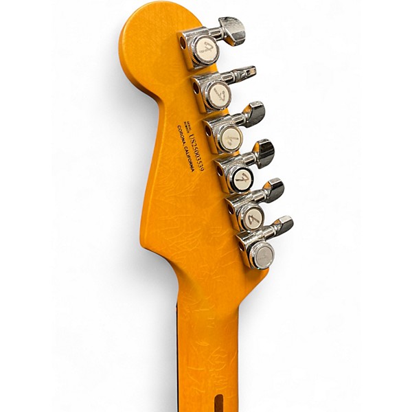 Used Fender American Ultra Luxe Vintage '60s Stratocaster HSS Sea Foam Solid Body Electric Guitar