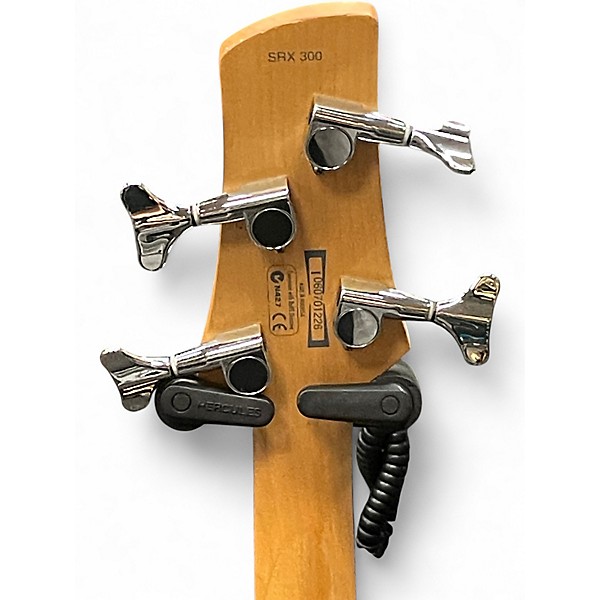 Used Ibanez SRX300 Silver Sparkle Electric Bass Guitar