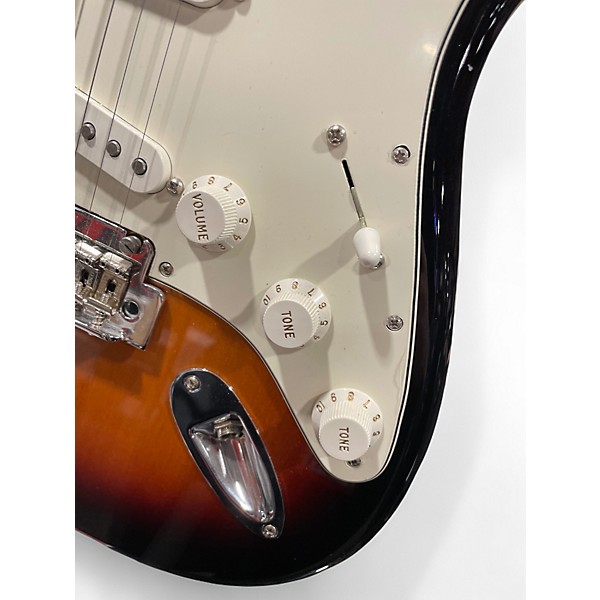 Used 2018 Fender Player Stratocaster 3 Color Sunburst Solid Body Electric Guitar