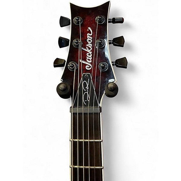 Used Jackson DR24MG  DARK ROSE Solid Body Electric Guitar