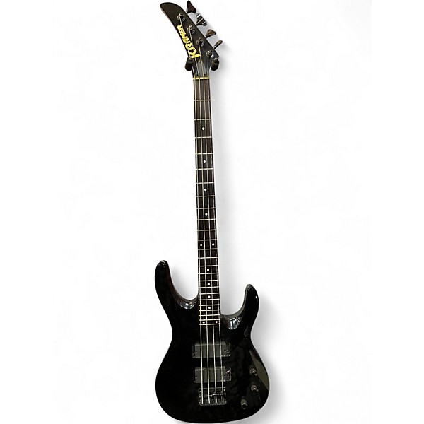 Used Kramer Striker 211 Reverse Headstock Black Solid Body Electric Guitar