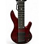 Used Michael Kelly Pinnacle 6 String RED QUILT Electric Bass Guitar