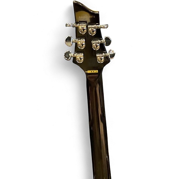 Used Schecter Guitar Research C1 E/A Dark Vintage Sunburst Hollow Body Electric Guitar