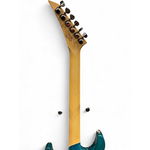 Used Charvel Desolation DX-1 ST Soloist TRANSPARENT BLUE Solid Body Electric Guitar