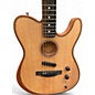 Used Fender American Acoustasonic Telecaster Natural Acoustic Electric Guitar