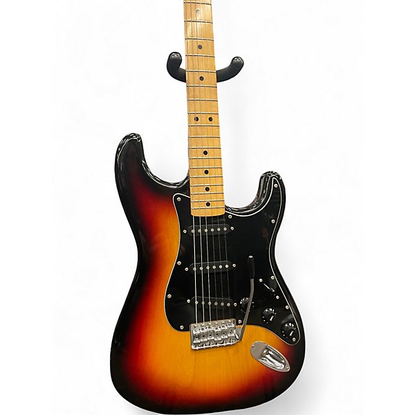 Used 1980s Tokai Silver Star 3 Tone Sunburst Solid Body Electric Guitar